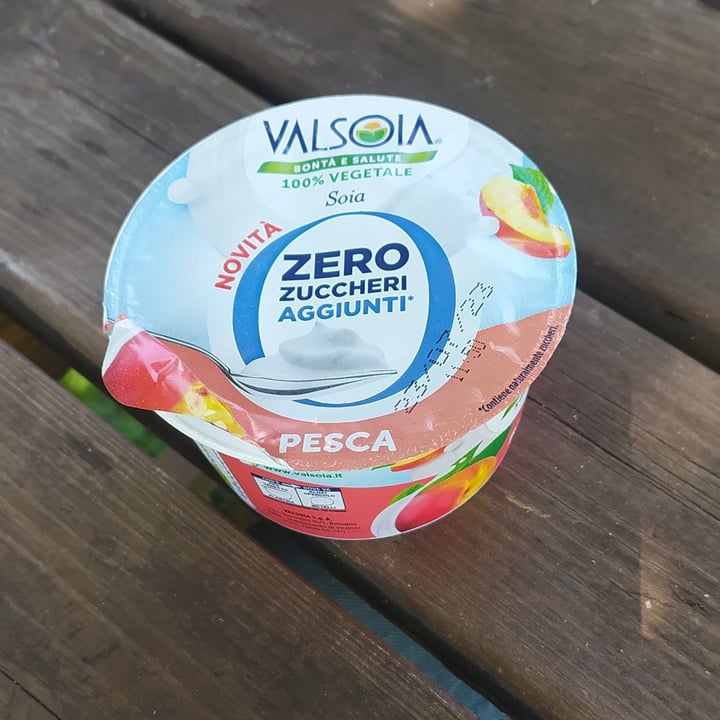 photo of Valsoia yogurt pesca zero zuccheri shared by @ilariabonfanti on  18 Jul 2023 - review