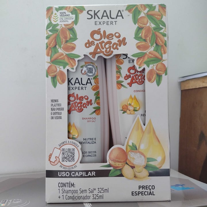 photo of Skala Kit shampoo e Condicionador Óleo de Argan shared by @nedinedis on  18 Jun 2023 - review