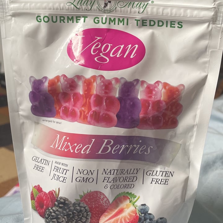 photo of Lady May Sweets and Confections Gourmet Gummi Teddies Mixed Berries shared by @vegangracie on  31 Jan 2023 - review
