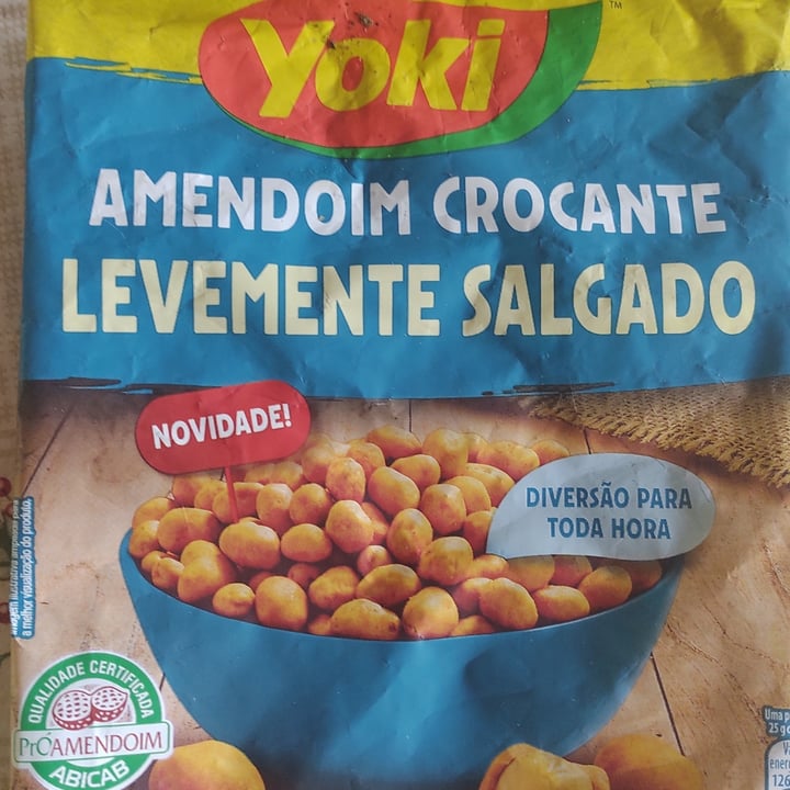 photo of Yoki Amendoim crocante levemente salgado shared by @ligiagomes on  16 Feb 2023 - review
