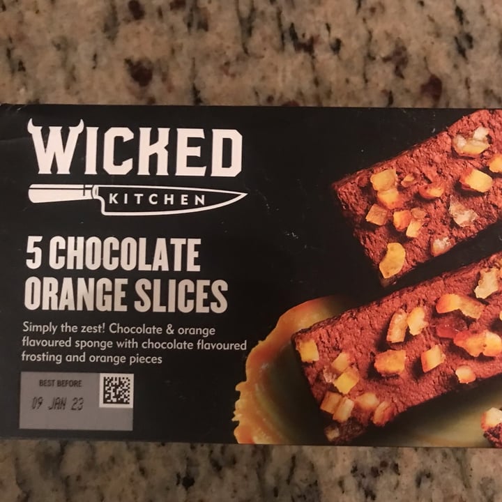 photo of Wicked 5 chocolate orange slices shared by @debralovesveg on  09 Jan 2023 - review