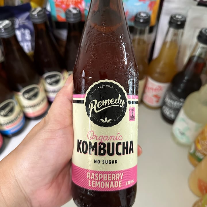 photo of Remedy Kombucha Raspberry Lemonade shared by @piggy-egg on  06 Feb 2023 - review