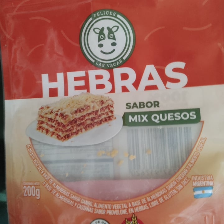 photo of Felices Las Vacas Hebras Mix Quesos shared by @pasteleleriaveganaaf on  28 May 2023 - review