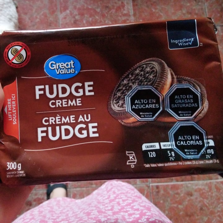 photo of Great Value  galletas fudge creme shared by @catamartins on  16 Jan 2023 - review
