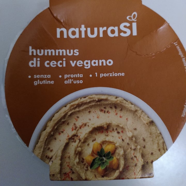 photo of Natura Sì hummus di ceci shared by @walkabout-veg on  09 May 2023 - review