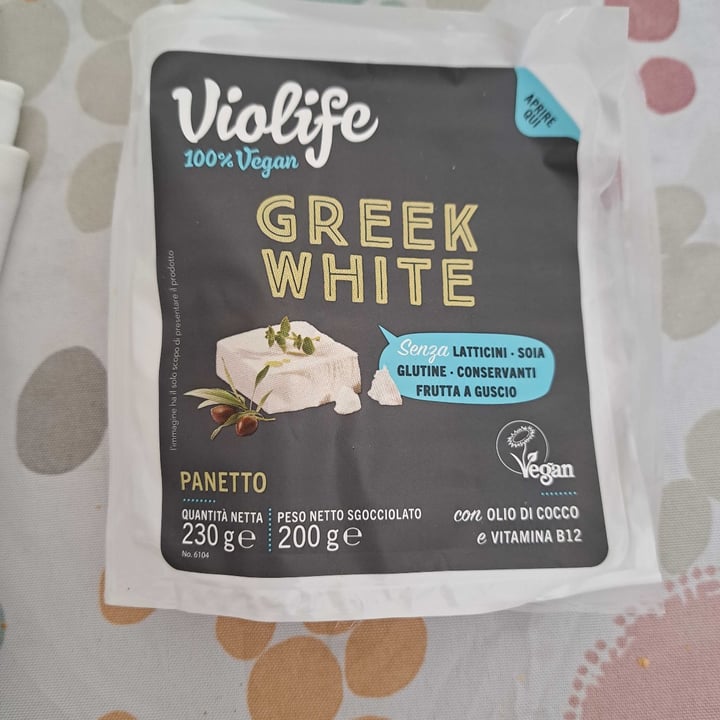 photo of Violife Greek White (Block/Panetto) shared by @sereninaveg on  03 May 2023 - review