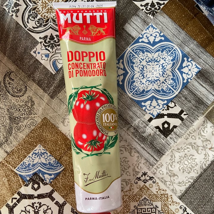 photo of Mutti Doppio Concentrato Di Pomodoro shared by @aledece on  22 May 2023 - review