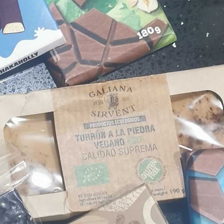photo of Galiana Sirvent Turrón shared by @cristyglez on  01 Feb 2023 - review