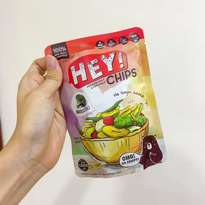 photo of Hey Chips Broccoli Chips shared by @kohliflower on  16 Feb 2023 - review