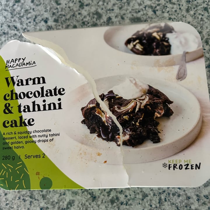 photo of Happy Macademia Warm Chocolate & Tahini Cake shared by @premkanti on  30 Jul 2023 - review