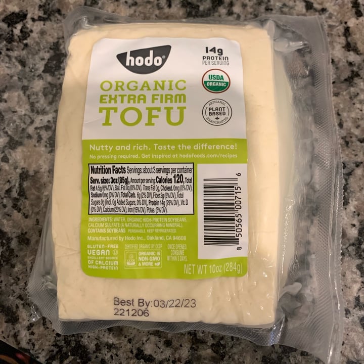 Hodo organic extra firm tofu Review abillion