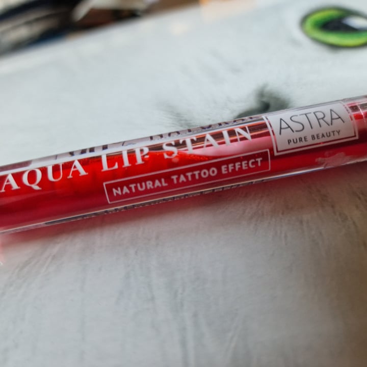 photo of Astra Aqua lip stain shared by @roxane19 on  13 Jul 2023 - review
