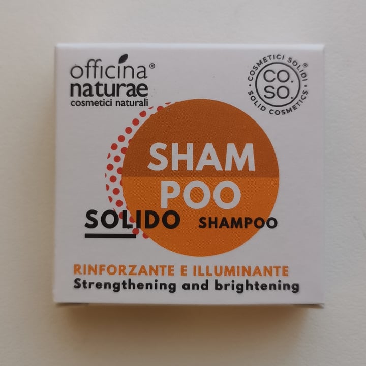 photo of Officina naturae Shampoo solido rinforzante e illuminante shared by @aili59 on  21 Jan 2023 - review