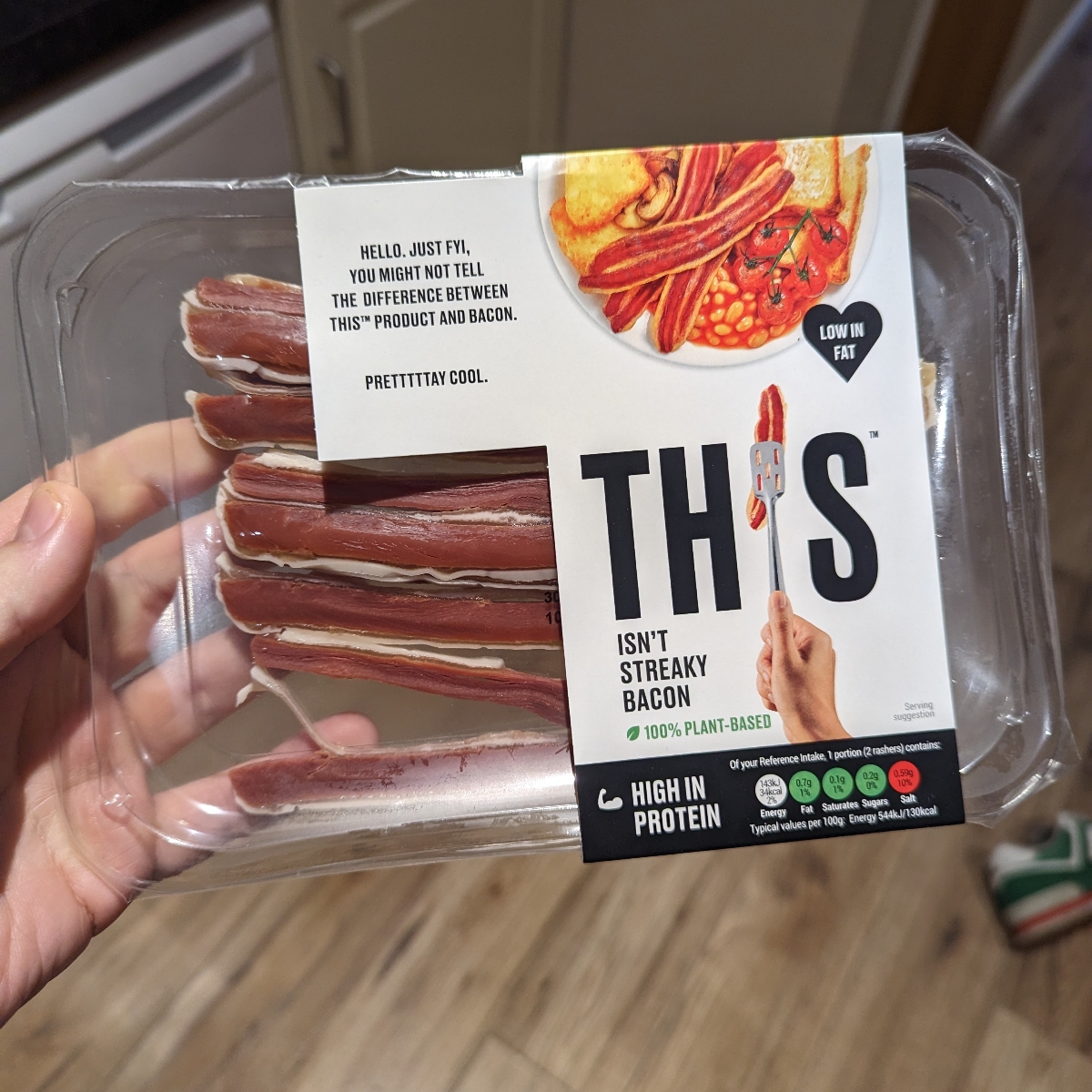 Streaky Bacon from THIS - Vegan Product Reviews & Ratings | abillion