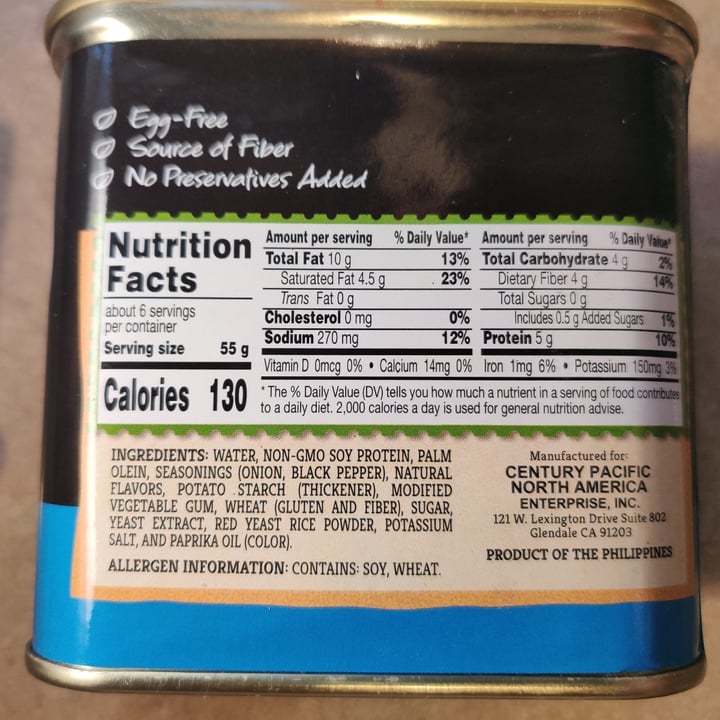 photo of unMEAT Meat-Free Luncheon Meat-Style shared by @steve0 on  09 Mar 2023 - review