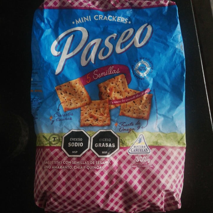 photo of Paseo Mini Crackers 5 Semillas shared by @shantientheos on  08 Feb 2023 - review