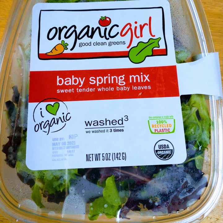 photo of Organic Girl Baby Spring Mix shared by @forestnymph on  05 May 2023 - review