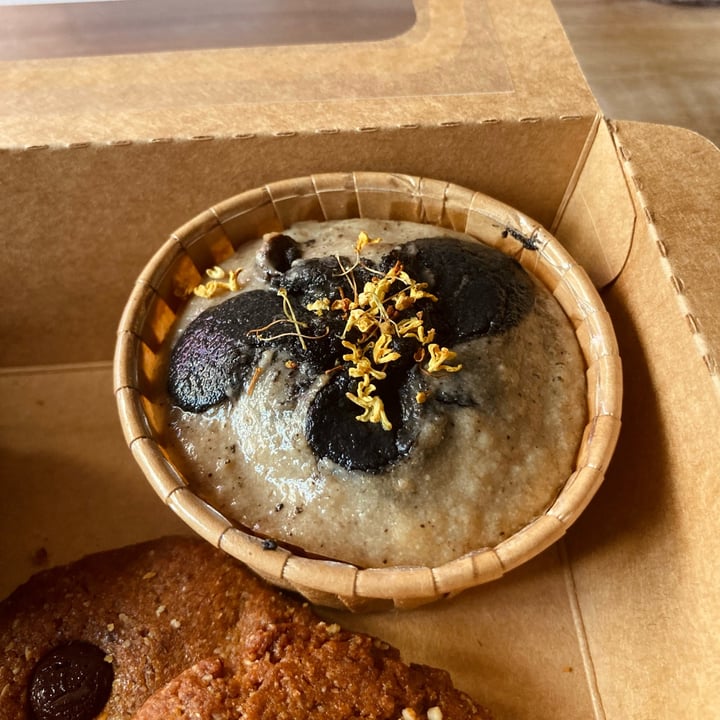 photo of The Clean Addicts Banana Mochi Muffin With Black Sesame Paste shared by @kathedrals on  28 May 2023 - review