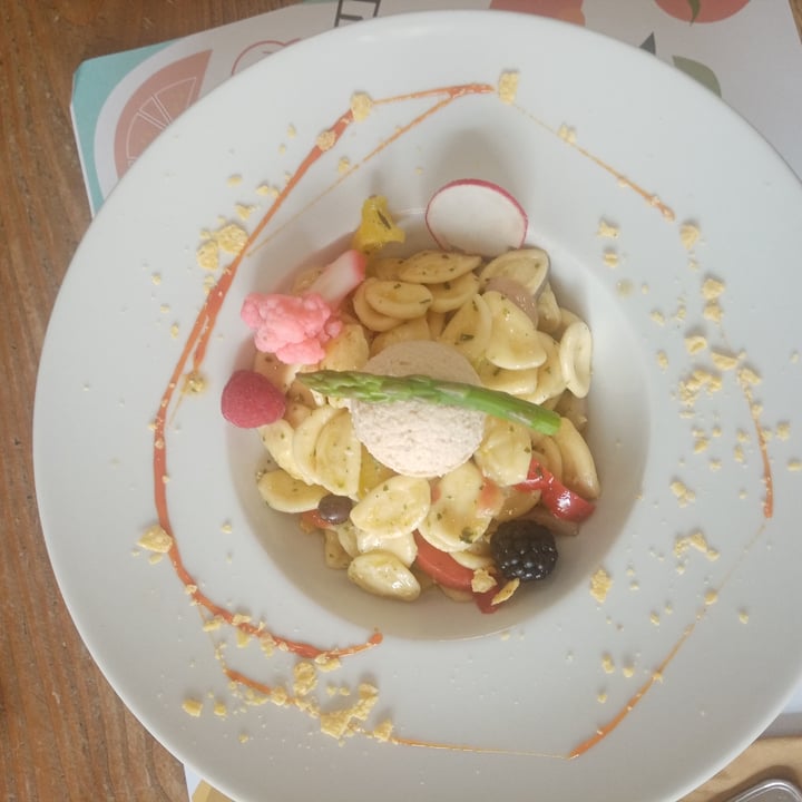 photo of Crazy Cat Café Orecchiette verdure e formaggio di anacardi shared by @vittolovestahini on  18 Jul 2023 - review