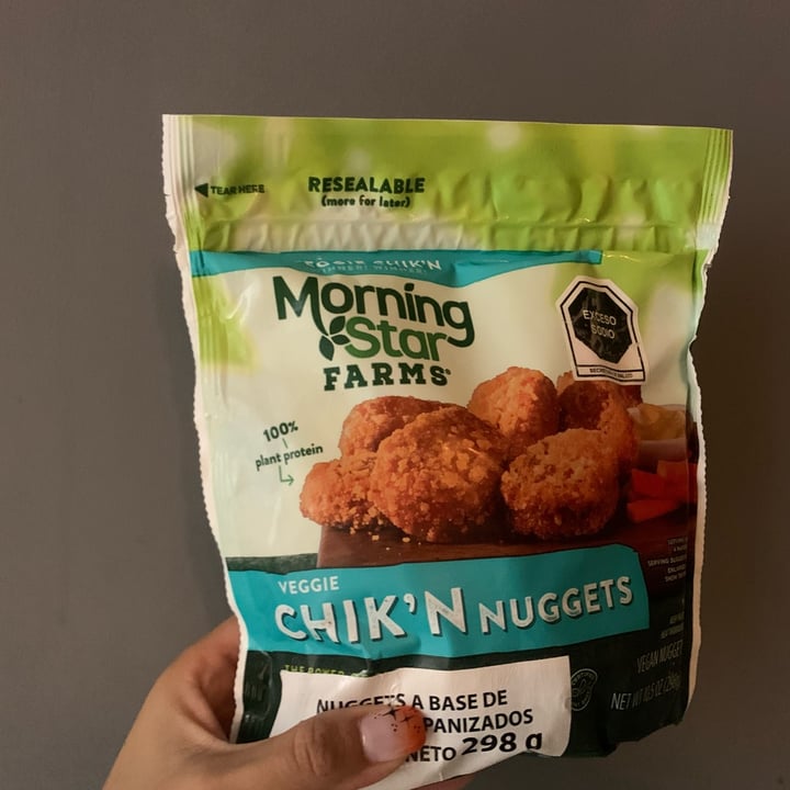 photo of MorningStar Farms BBQ Chik’n Nuggets shared by @nictecita on  23 May 2023 - review