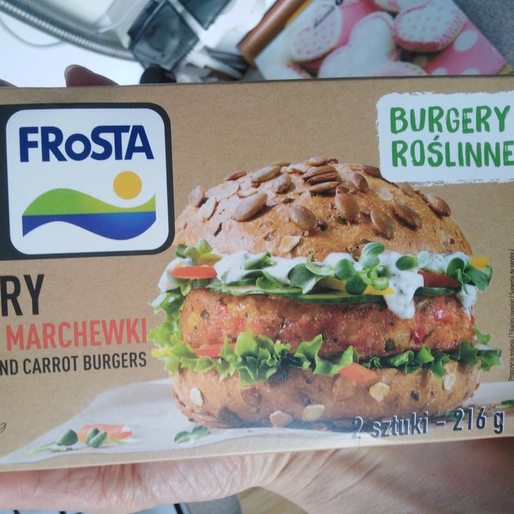 Frosta Sweet potato and carrot burgers Review abillion