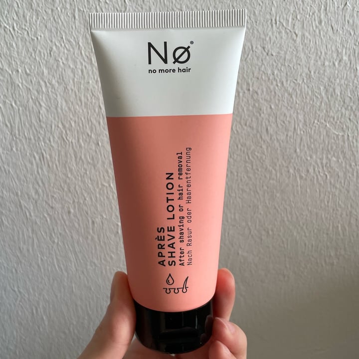 photo of Nø cosmetics Après Shave Lotion shared by @fbradaschia on  14 Apr 2023 - review