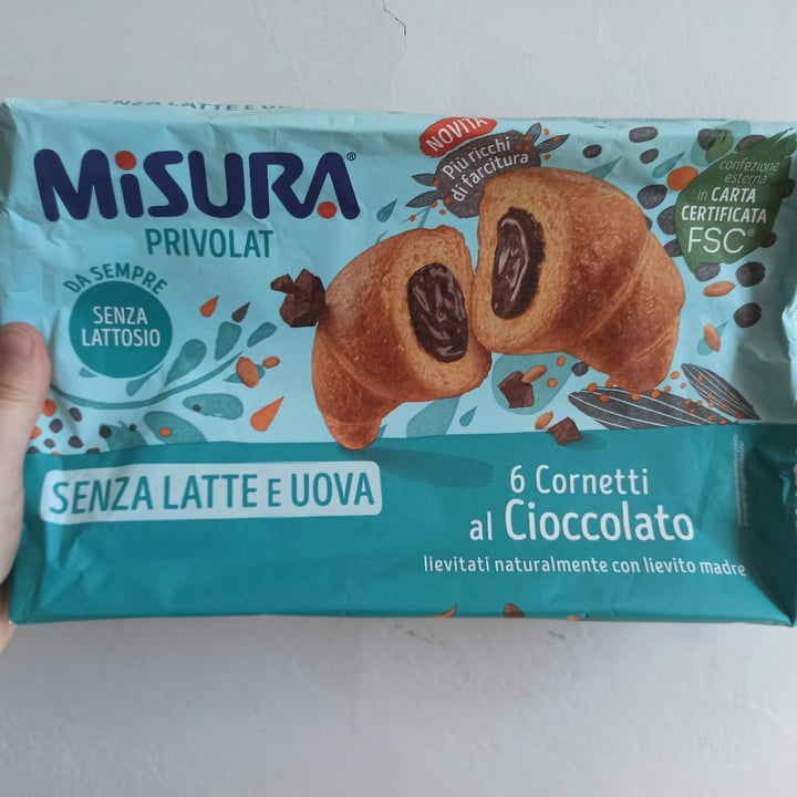 photo of Misura 6 Cornetti al cioccolato shared by @laurafalsetti on  09 May 2023 - review