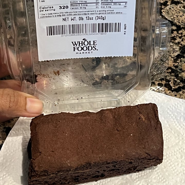 photo of Whole Foods Market Brownie 4 Pack shared by @sivagini on  30 Apr 2023 - review