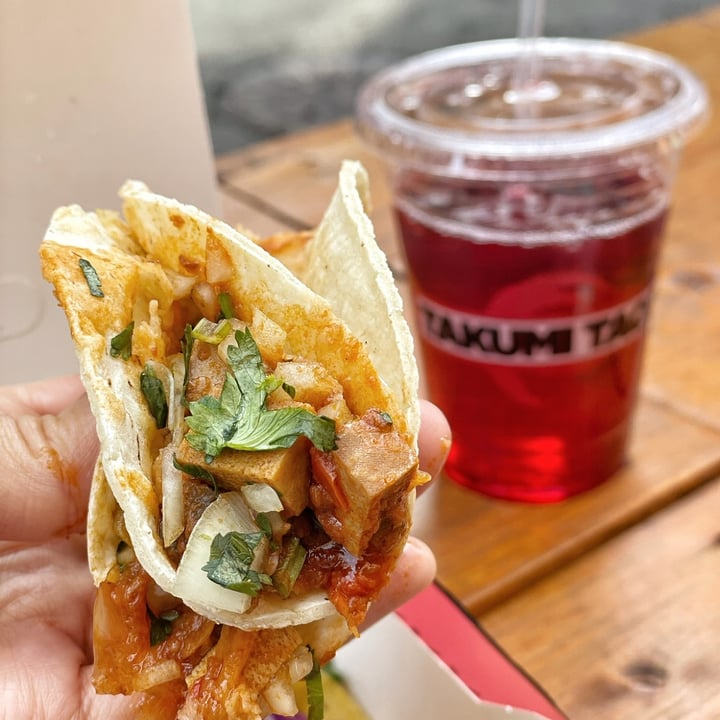 photo of Takumi Taco Tofo taco shared by @flirtingwithvegan on  19 Apr 2023 - review
