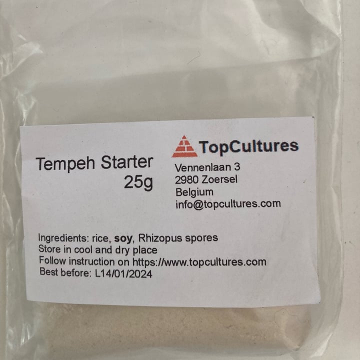 photo of TopCultures Tempeh Starter shared by @tittiveg on  03 Jul 2023 - review
