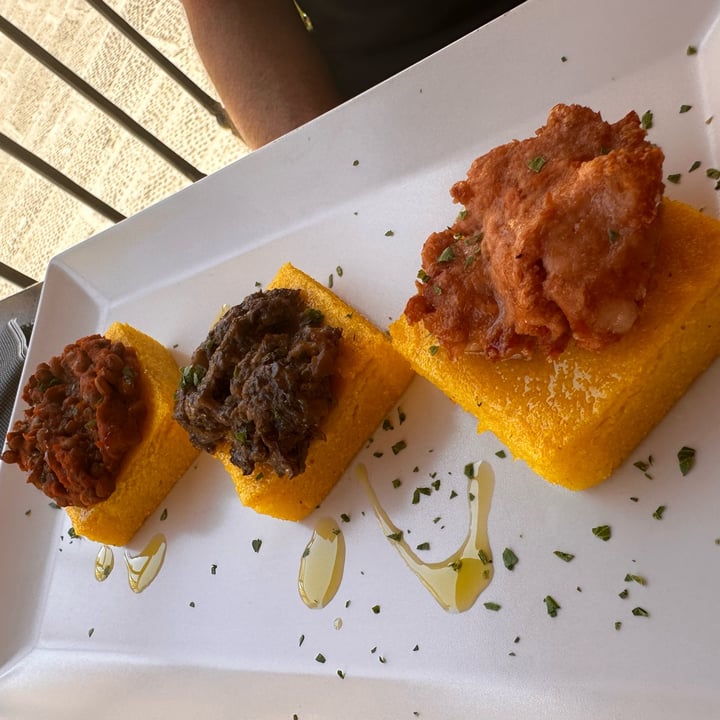 photo of Ristorante Osteria Ciriera Assaggi di Polenta Con Ragù Di Lenticchie, Salsiccia Veg E Funghi shared by @criiiiiiii on  01 Aug 2023 - review