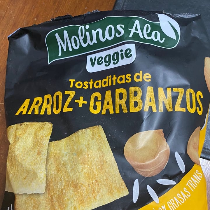 photo of Molinos Ala Tostaditas de Arroz y Garbanzos shared by @ericaterreros on  10 Mar 2023 - review
