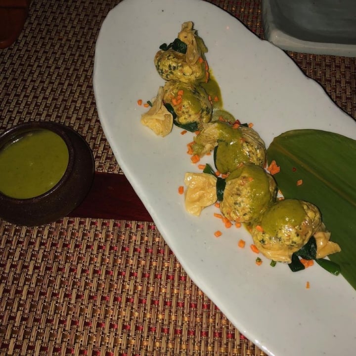 photo of Hangawi Kale Tofu Dumplings shared by @lexieseats on  25 Apr 2023 - review