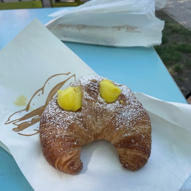 Photo of the dish “brioche alla crema”