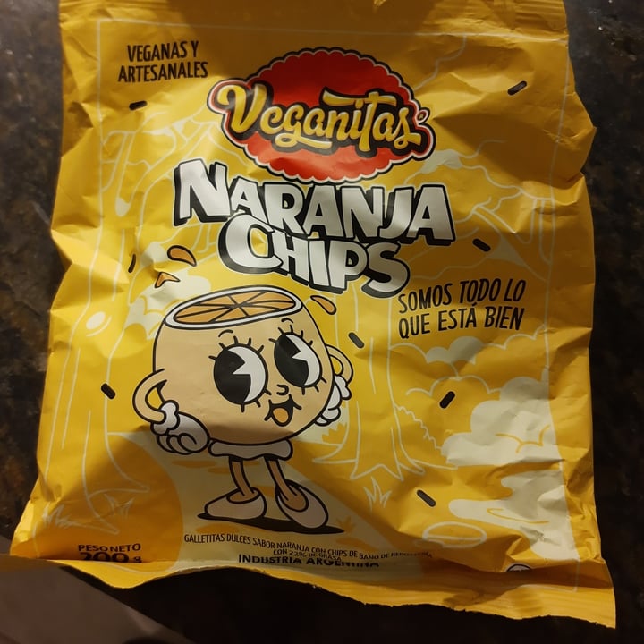 photo of Veganitas veganitas naranja chips shared by @tinchotomatito on  01 Feb 2023 - review