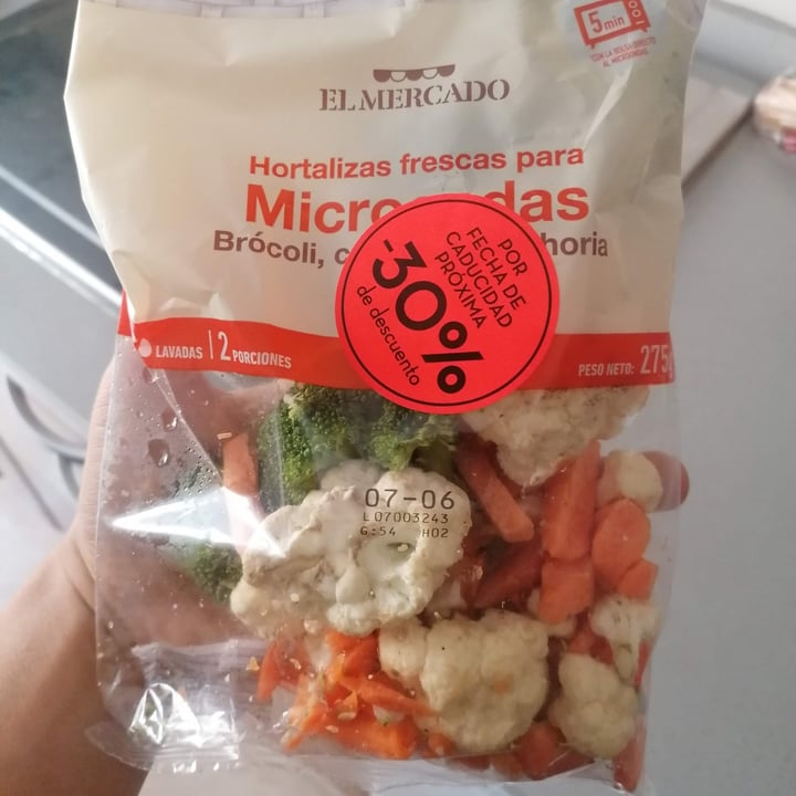 photo of El mercado hortalizas frescas para microondas shared by @patatitacontofu on  13 Aug 2023 - review