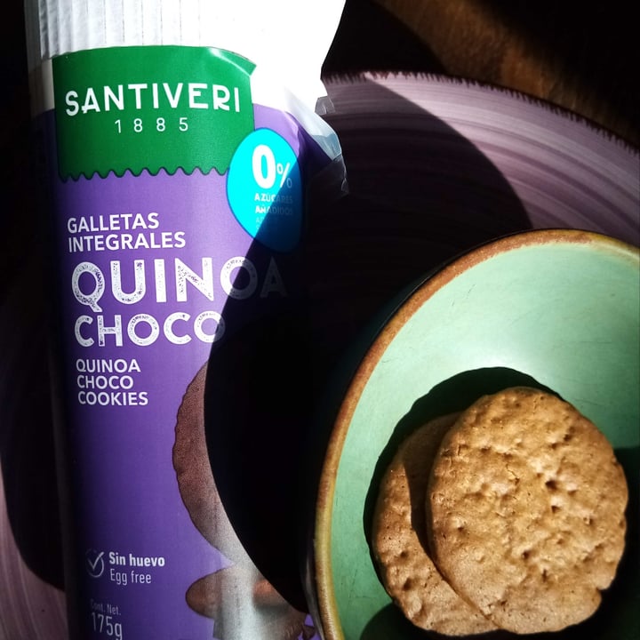 photo of Santiveri Galletas integrales de Quinoa y cacao shared by @sanleeping on  02 Feb 2023 - review