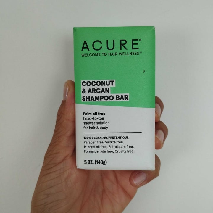 photo of Acure Shampoo Bar: Coconut & Argan shared by @patitas1080 on  10 Jul 2023 - review