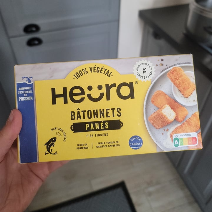 photo of Heura Bâtonnets panés (F*sh Fingers) shared by @charlottecobblepot on  26 May 2023 - review