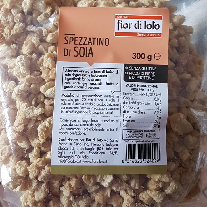 photo of Fior di Loto Spezzatino Di Soia shared by @fabry on  07 Mar 2023 - review