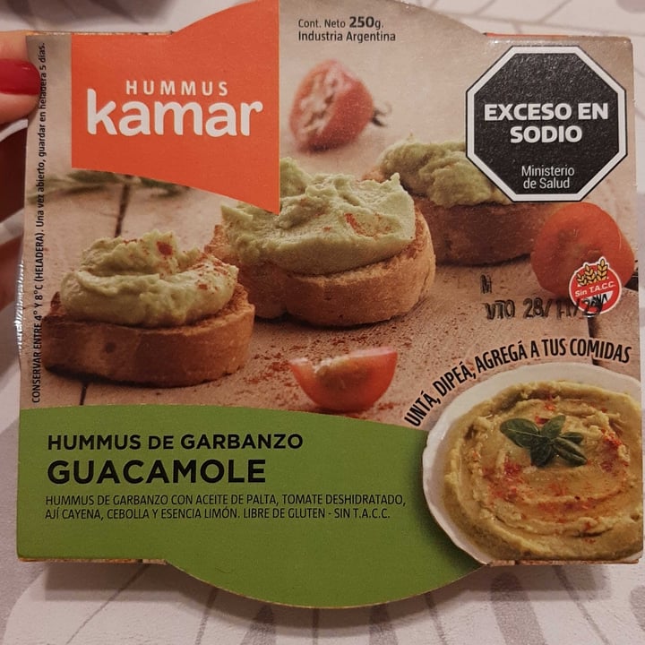 photo of Kamar Hummus guacamole shared by @aguimoreno on  06 Aug 2023 - review