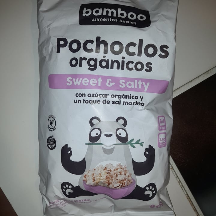 photo of Bamboo alimentos reales Pochoclos orgánicos sweet & salty shared by @rochyalmendra on  12 Jan 2023 - review