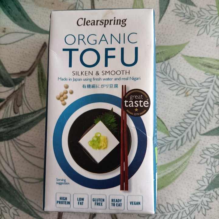 photo of Clearspring Organic Tofu Silken & Smooth shared by @millipaper on  05 May 2023 - review