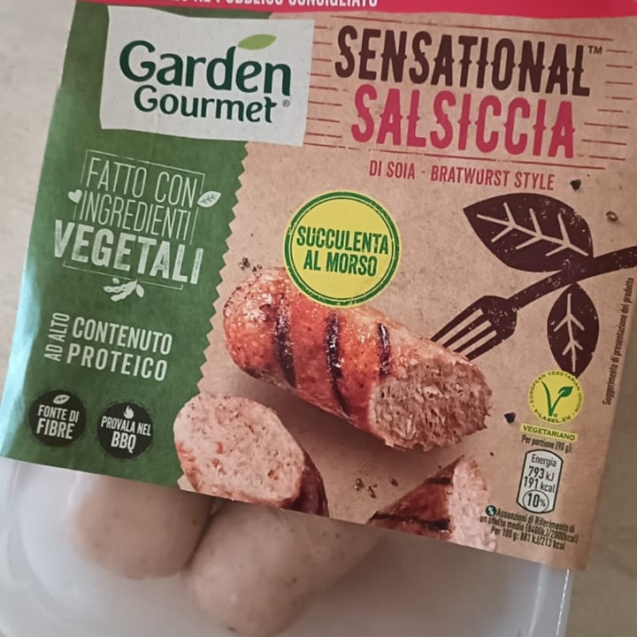 photo of Garden Gourmet Sensational Salsiccia shared by @chiara-5 on  13 Jun 2023 - review
