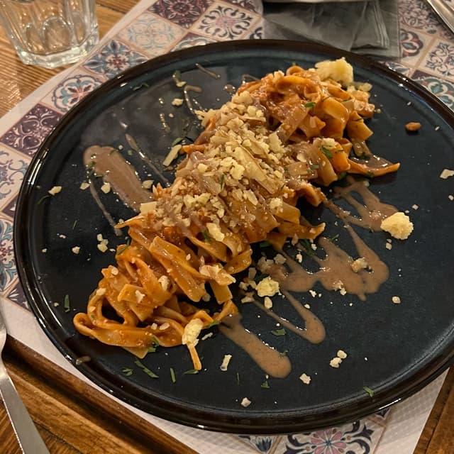 Photo of the dish “Tagliatelle Al Ragù Di Nocciole”