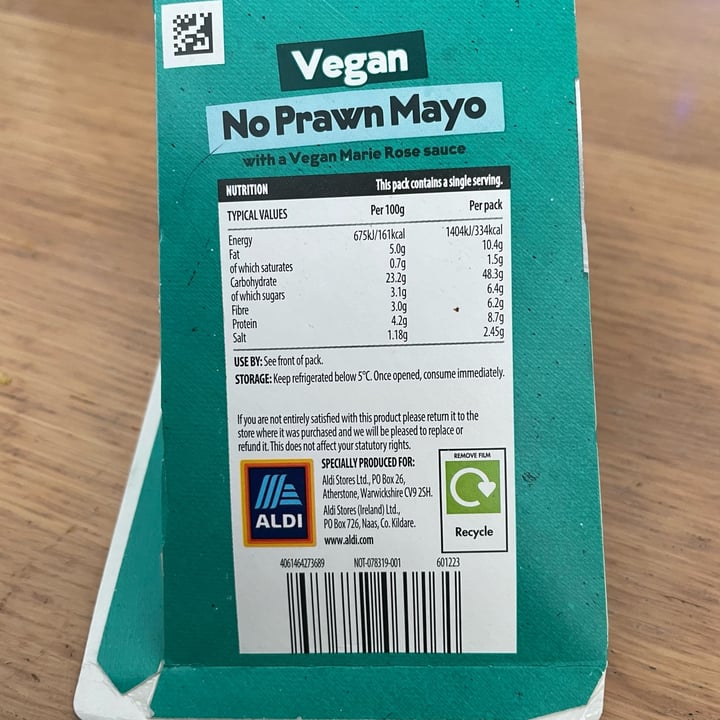 photo of Plant Menu No Prawn Mayo shared by @olivejuice on  17 Jan 2023 - review