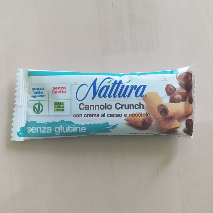 photo of Nattura Cannolo Crunch con Crema al Cacao e Nocciole shared by @lalla2527 on  15 Jul 2023 - review
