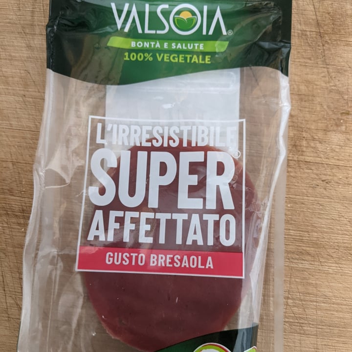 photo of Valsoia Affettato gusto bresaola shared by @lisastripiti on  04 Jun 2023 - review