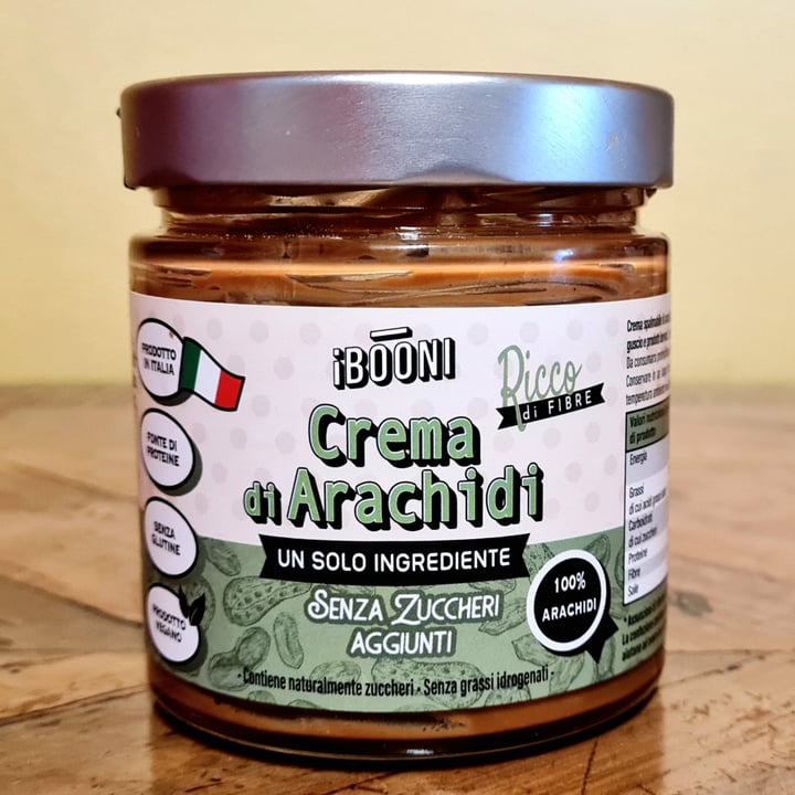 photo of iBOONI Crema di Arachidi shared by @invariance on  10 Mar 2023 - review