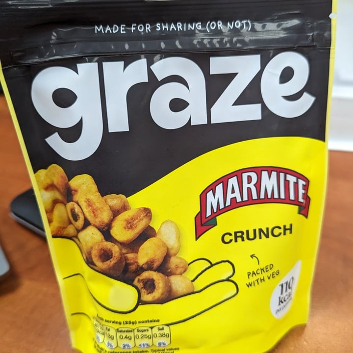 photo of graze Marmite Crunch shared by @ryster on  21 Apr 2023 - review